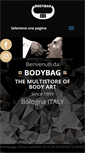 Mobile Screenshot of bodybag.it